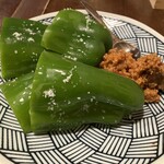 西中洲 海鮮酒場 すぅ - パリパリピーマン