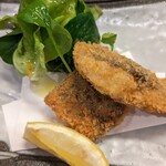 割烹　梅津 - 鰺フライ