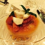 リストランテ パドリーノ・デル・ショーザン - 冷製パスタ。トマト極旨