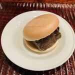 すし処 ひさ田 - 【写真㉑】黒胡麻チーズケーキ最中