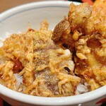 手打庵 - ミニ天丼