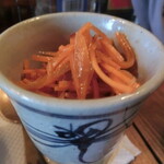 ミントンハウス - このニンジンの漬物も Goo !