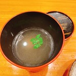天寿し - お吸い物