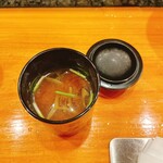 天寿し - 赤出汁