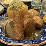 富士見台 そ食 らくだ - おでん盛り