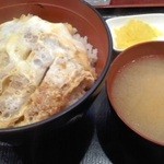 醍醐味 - カツ丼セット　税込み550円