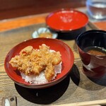 江戸前晋作 - しめの天丼