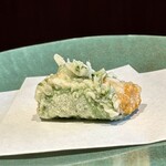 江戸前晋作 - ウニの大葉まき