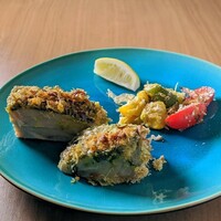 天然メカジキの香味パン粉焼き