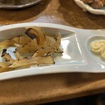 日本泉 - エイヒレ干物醤油マヨ