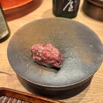 すし処 ひさ田 - 広島の榊山牛いちぼ、炭火炙り  