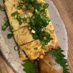 よってけ酒場 - 納豆の厚焼き卵