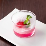 SAKURA's small glass parfait