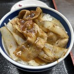 市場食堂 - 甘辛タレが絡んだ焼き肉丼