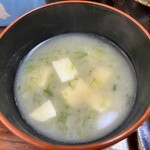 てんぷら 高七 - お味噌汁