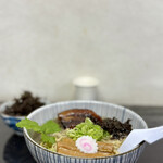 らー麺　Do・Ni・Bo - 煮干しおを太麺に変更して岩海苔トッピング