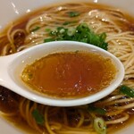 中華そば 千里 - 素ラーメン（醤油）@\650円