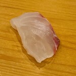 鮨 しゅん輔 - 宮城の真鯛は塩でいただきます