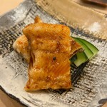 鮨 しゅん輔 - 大穴子の炙りです