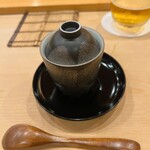 鮨 しゅん輔 - 最初は茶碗蒸し