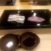 鮨きむら - 鯛（宮城産）と黒ムツ（九州産）