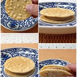 トーキョー煎餅 - 料理写真:煎餅サンド〈ビターキャラメル〉