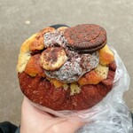 パン工房 ブランジェリーケン - ココアオレオバナナガナッシュザマンドベーグル