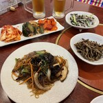 韓国家庭料理＆炭火焼肉　最高峰 - チャプチェ