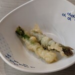 はま寿司 - アスパラ天