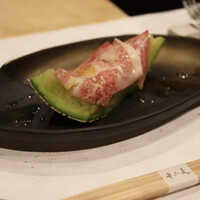 すき焼き十二天 - 自家製熟成生ハムと特選果実