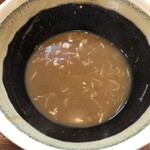 つけソバ いしい - 柚子入りスッキリスープ