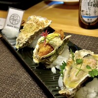 四ツ橋・新町 牡蠣と肉たらしビストロAKIRA - 