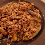 インドラ - ナスとひき肉の炒めもの
