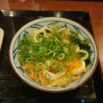 丸亀製麺 - 軽くかき混ぜていただいています!(^^)! (2025.05.24)