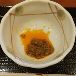 丸亀製麺 - しび辛ラー油 (2025.05.24)