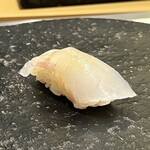 鮨 なんば - 常磐スズキ36/20　柔らかく甘みのあるふっこ！