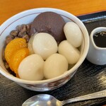 つる瀬 - 白玉あんみつ