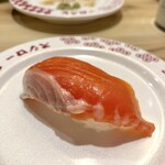 スシロー - 青森産なまサーモン。色まで素晴らしいでしょう！