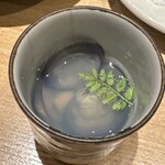 日本橋 蕎ノ字 - 蜆と清助どんこのお吸い物