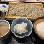 信州そば 信玄 - 胡桃、鬼おろし、とろろをつけて。