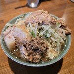 麺やギブタンクス - 料理写真:ラーメンミニ、全増し