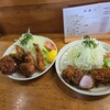 秀膳 - 右ヒレカツ左ミックス
