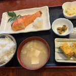 しずく風 - 熟成鮭焼き定食