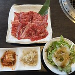 黒毛和牛焼肉 凱旋門 - 凱旋門ランチ160g