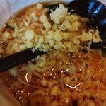 蕎麦匠 ほりた - 揚玉投入