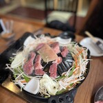 生ラムジンギスカン めいごる - 生ラム野菜セット