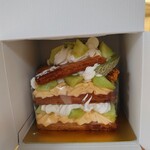 パティスリー リョーコ - ミルフィーユメロンシャンティ