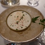 レ セゾン - 毛蟹と柚子胡椒クリーム