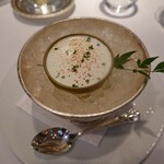 レ セゾン - 毛蟹と柚子胡椒クリーム