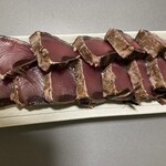 藁焼き鰹たたき 明神丸 - 初鰹